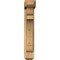 Ekena Millwork Olympic Craftsman Smooth Bracket w/ Offset Brace, Western Red Cedar, 5 1/2"W x 20"D x 32"H BKT0604X20X32OLY04SWR - alternate 4